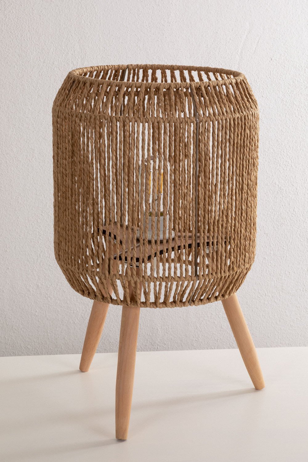  Braided Paper Table Lamp Todh, gallery image 3