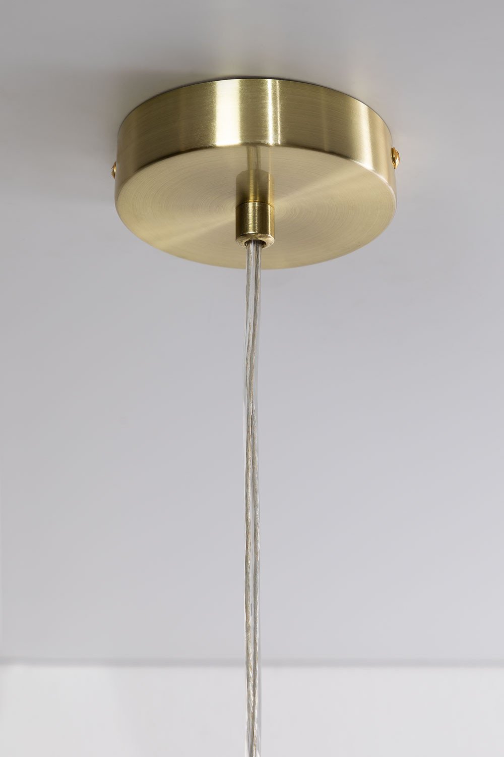 Taylor pendant ceiling lamp in iron and glass, gallery image 5