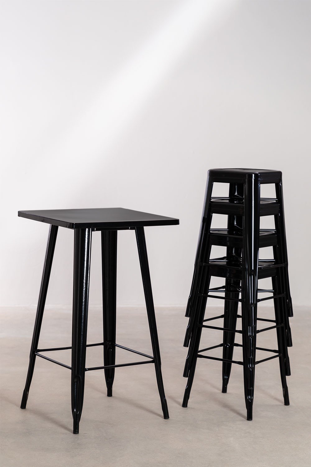 Lix high table and 4 high stool set, gallery image 8