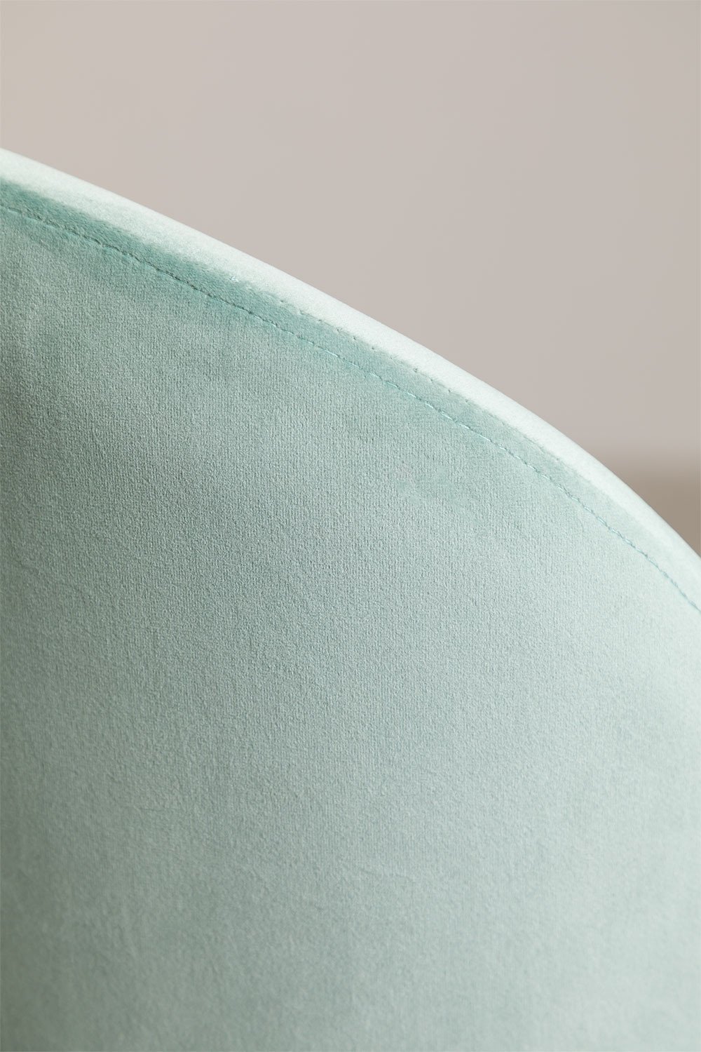 High stool in velvet Kana Design, gallery image 6