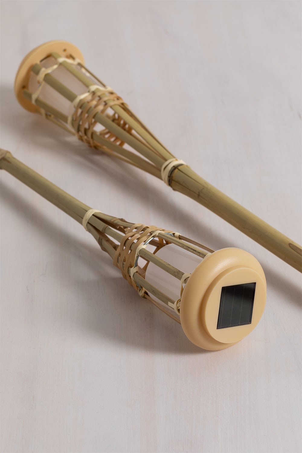 Tasya bamboo outdoor solar LED torch, gallery image 7