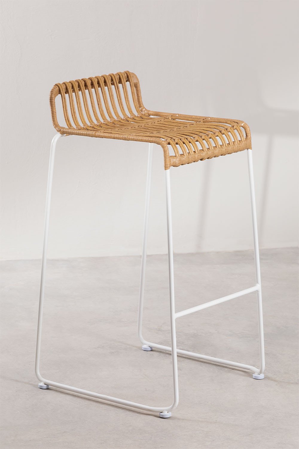 Synthetic Rattan High Stool Aroa , gallery image 2