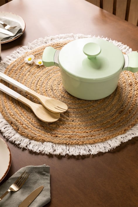 Natural jute placemat Lida