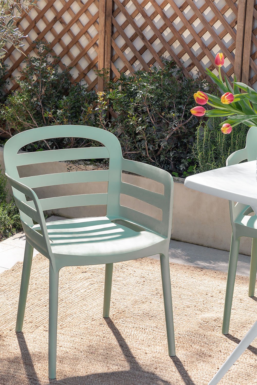 Stackable Garden Chair with Armrests Gerum, gallery image 1