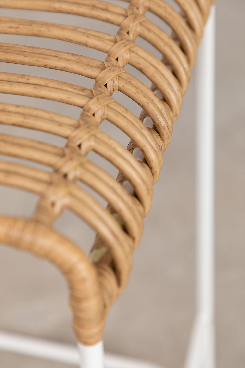 Aroa High Garden Stool in Synthetic Rattan (77.5 cm), gallery image 8