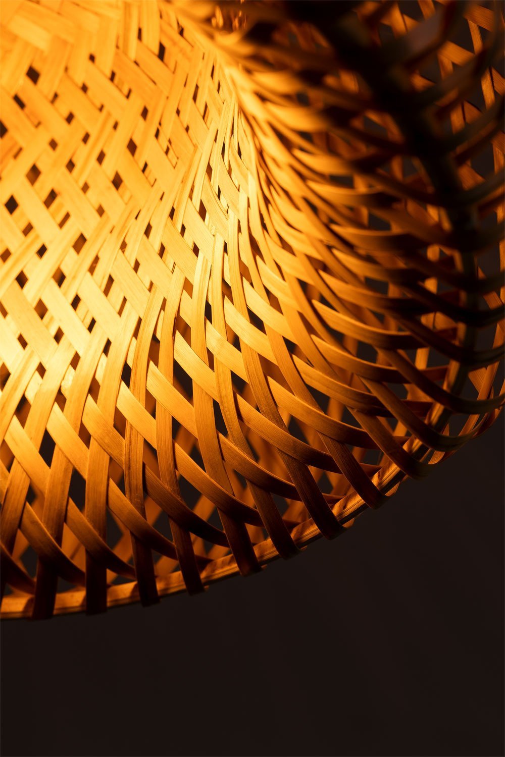 Taumper Style Bamboo Ceiling Light, gallery image 6