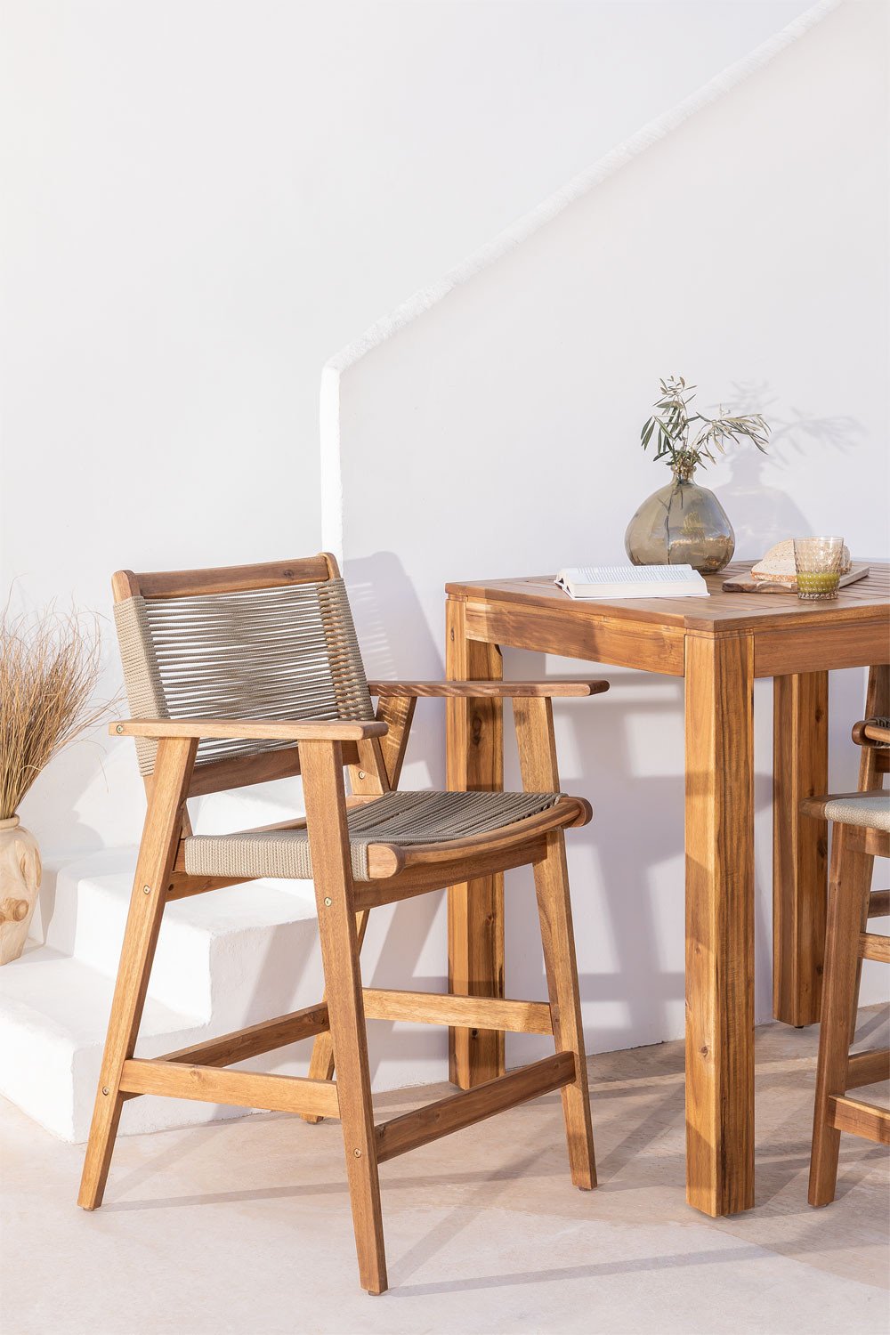 Wooden garden stools sale