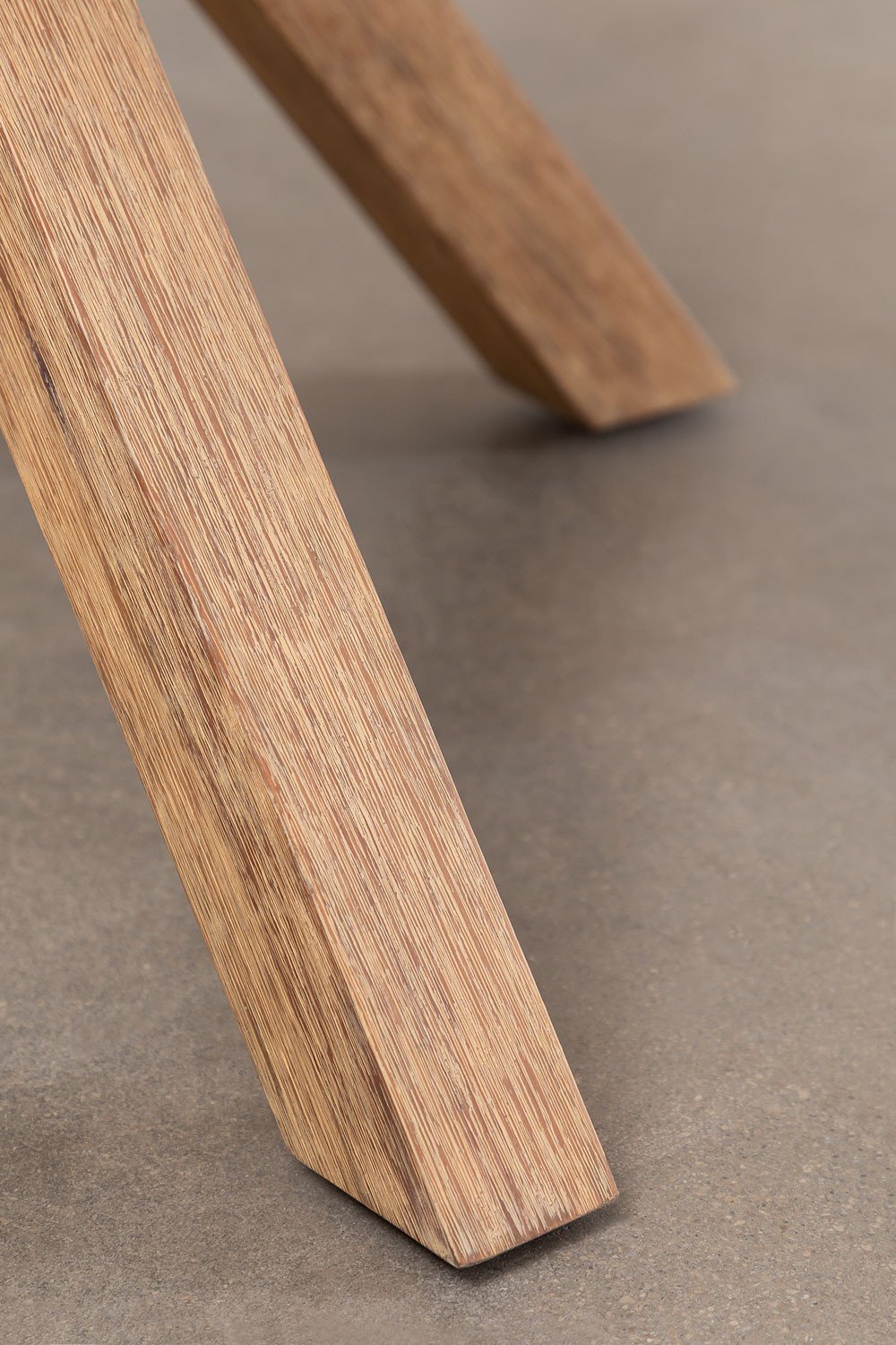 Naele round wooden dining table, gallery image 7