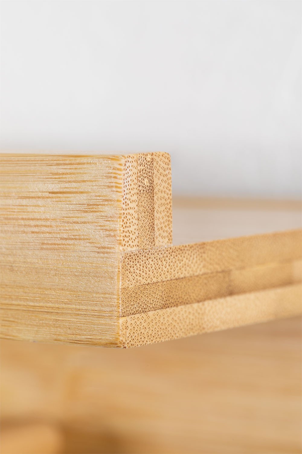 Bamboo Wall Shelf- Coat Rack Dareija , gallery image 4