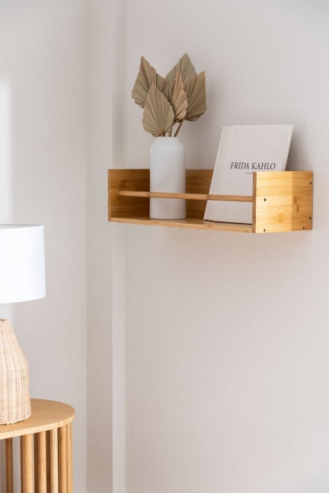 Bamboo Wall Shelf Gurgen