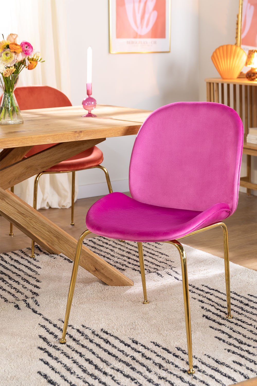 Velvet Dining Chair Pary , gallery image 1