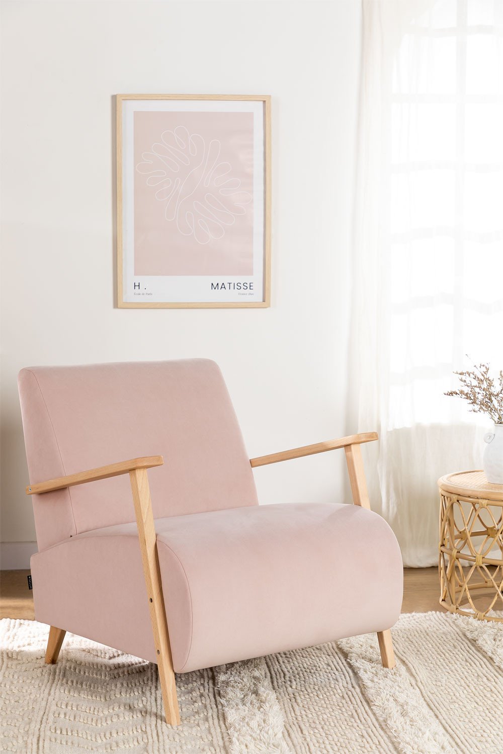 Velvet Armchair Mariel , gallery image 1