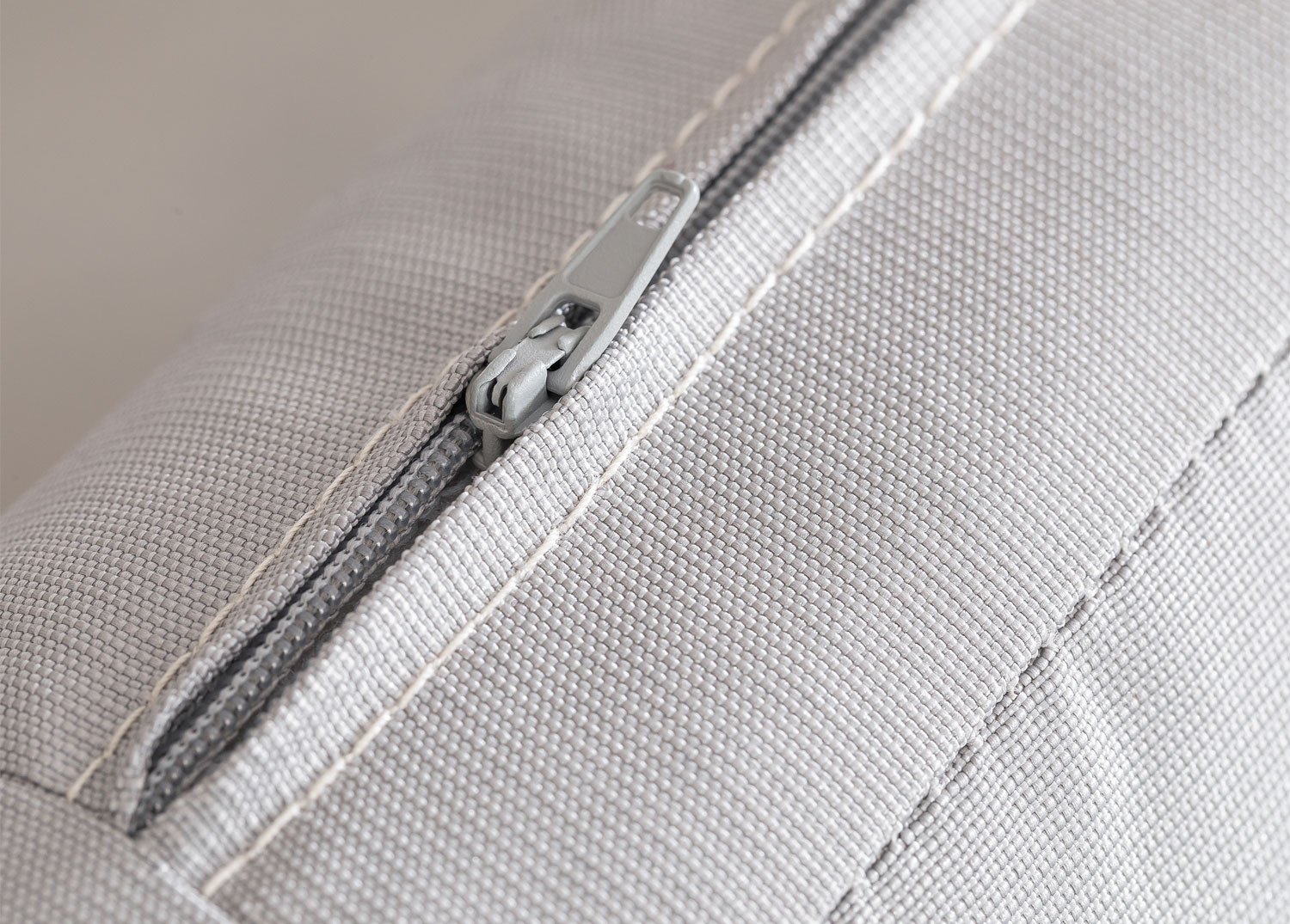 Garden set with 2-seater sofa and 2 armchairs in acacia wood and braided rope Barker Style, gallery image 14