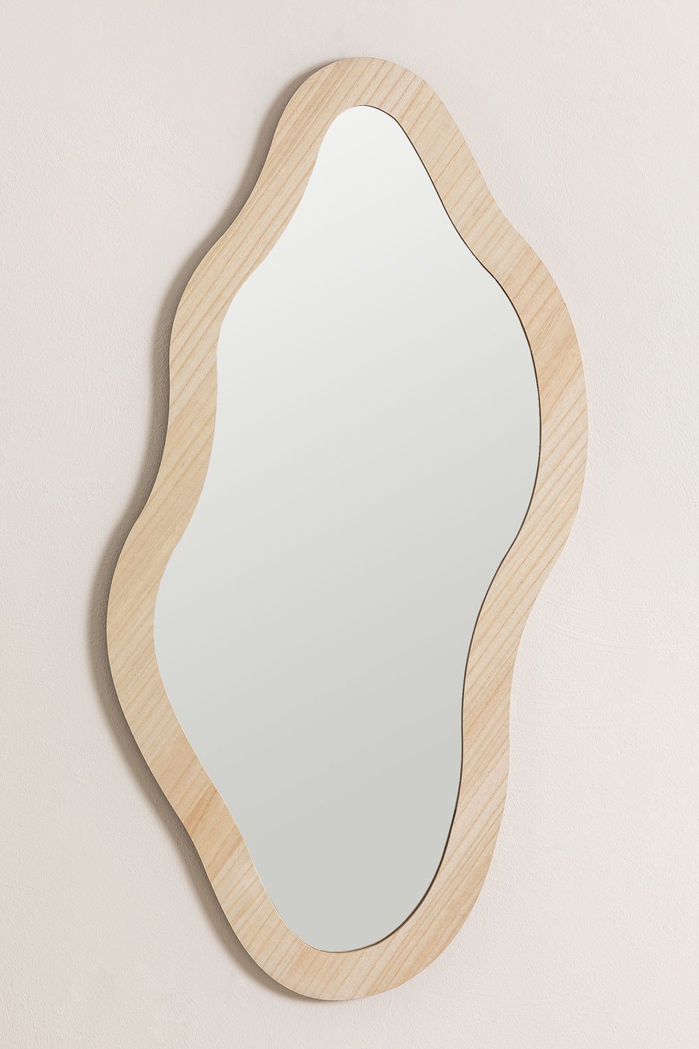 MDF Wall Mirror Natural Fido , gallery image 2