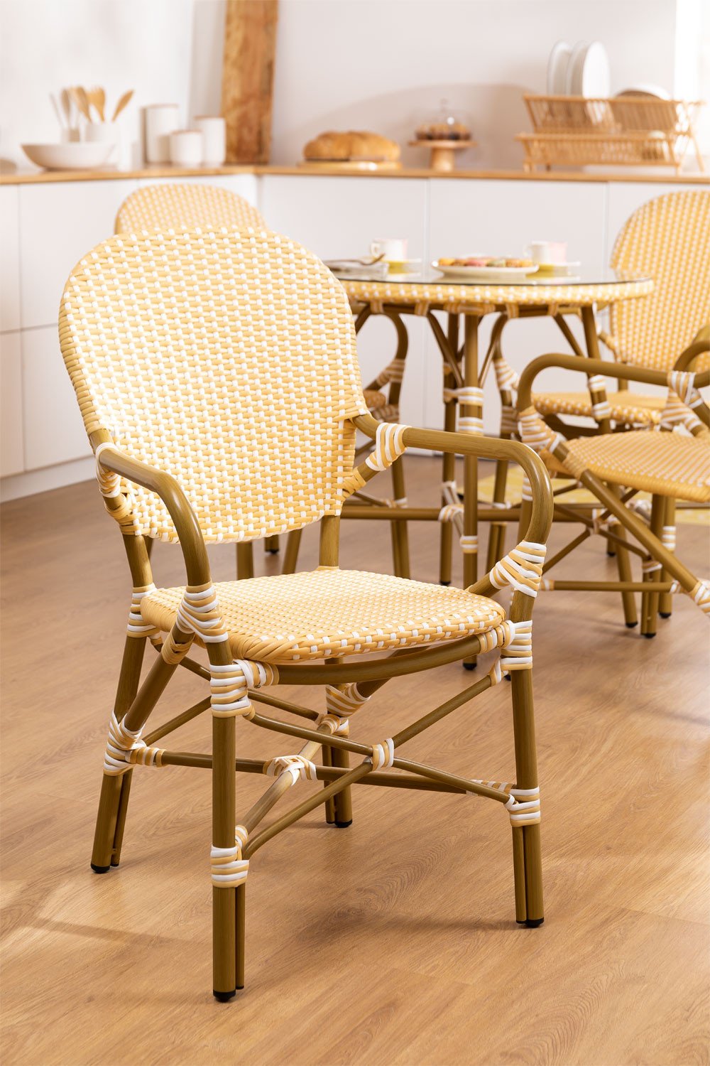 Cheap wicker dining deals chairs