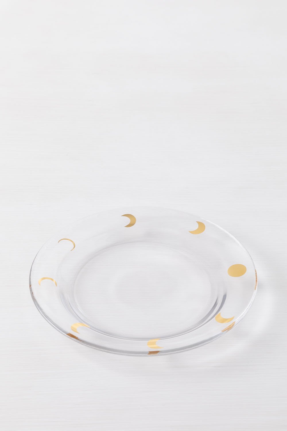 Set of 4 Glass Dessert Plates Exton , gallery image 2