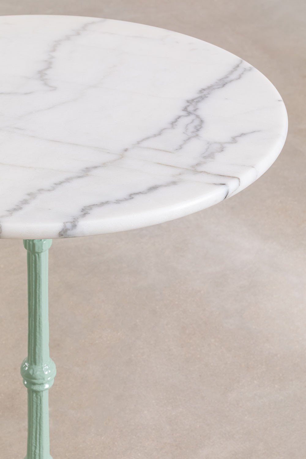 Moka round marble bar table, gallery image 3