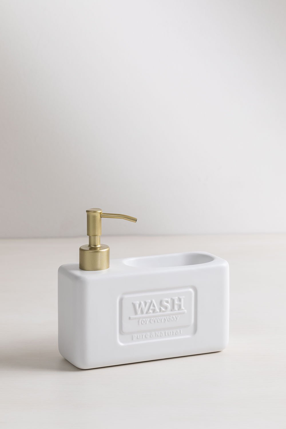 Yaddiel Gold Ceramic Kitchen Soap Dispenser, gallery image 2