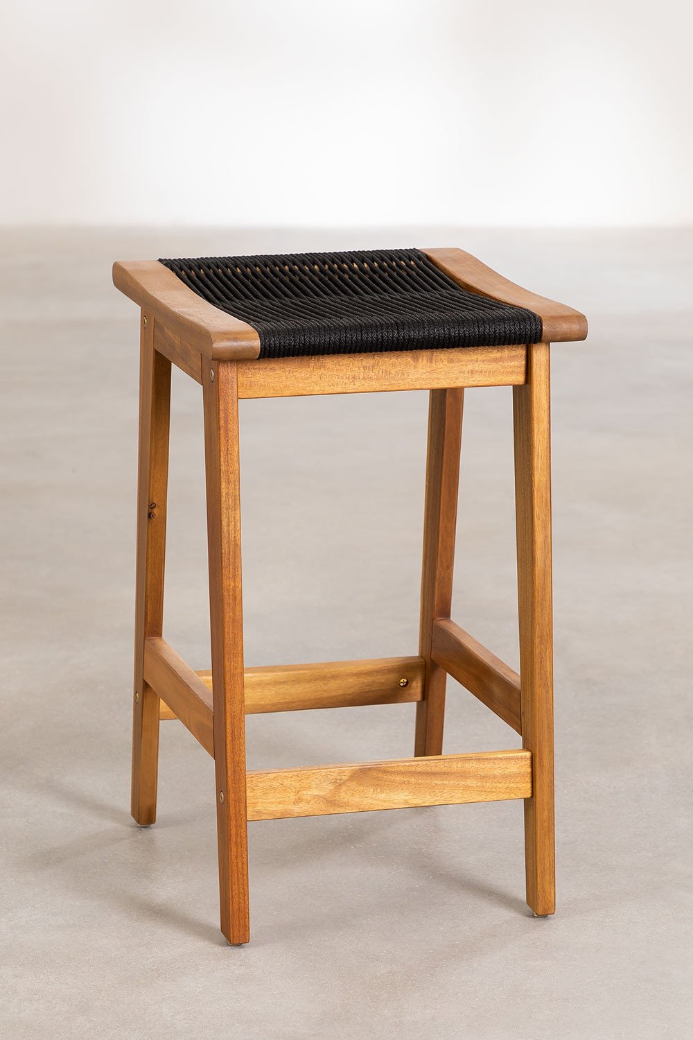 High Wooden Stool (65 cm) Tenay , gallery image 2