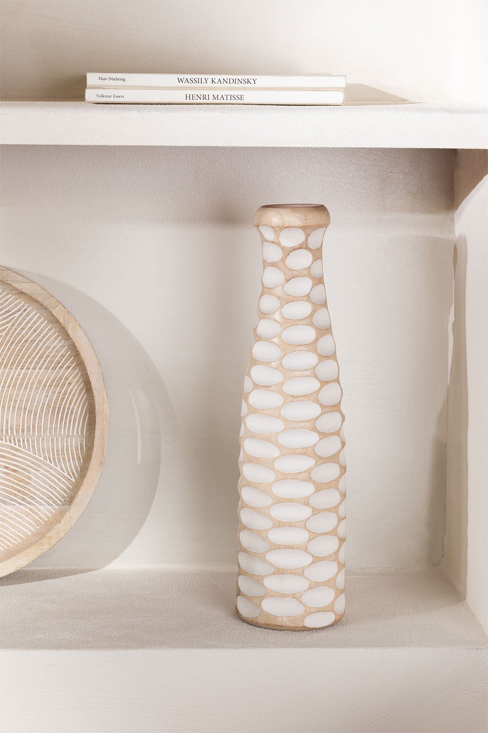 Mango Wood Vase Manly, gallery image 1