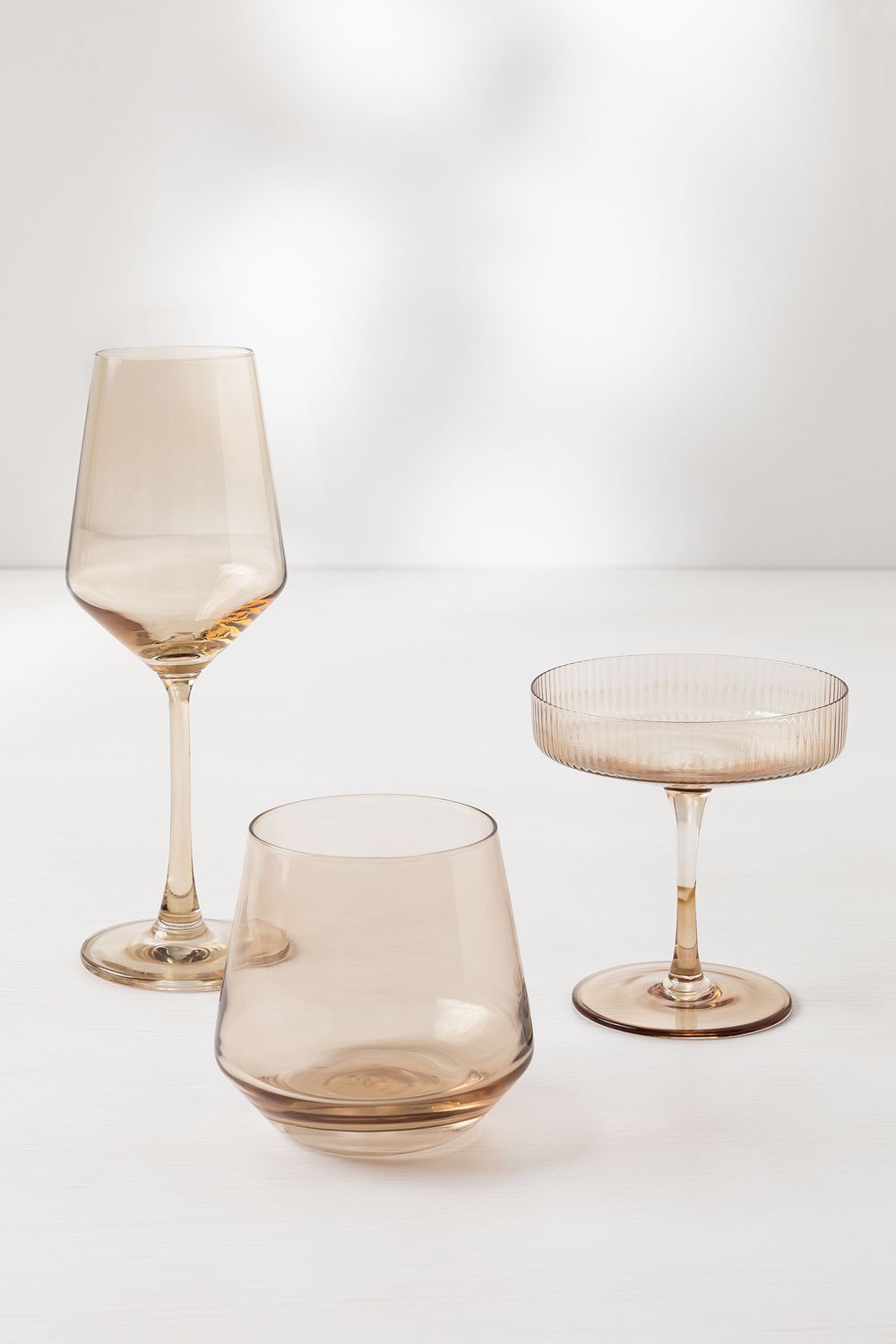 Pack of 4 Glass Champagne Flutes 15 cl Laisa - SKLUM