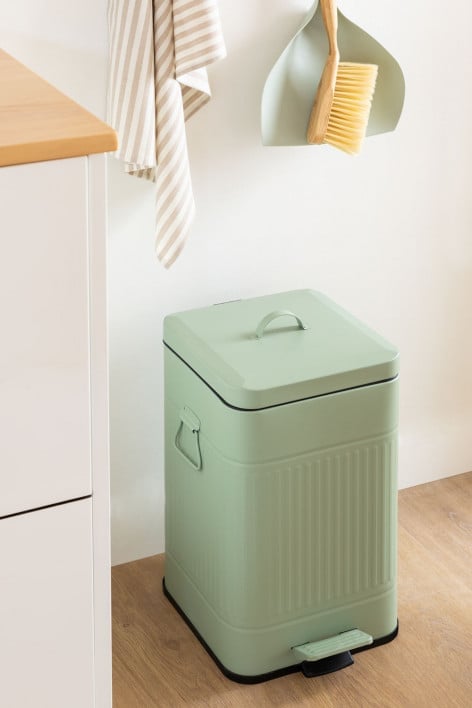 Pedal bin Algaida - Green Mint