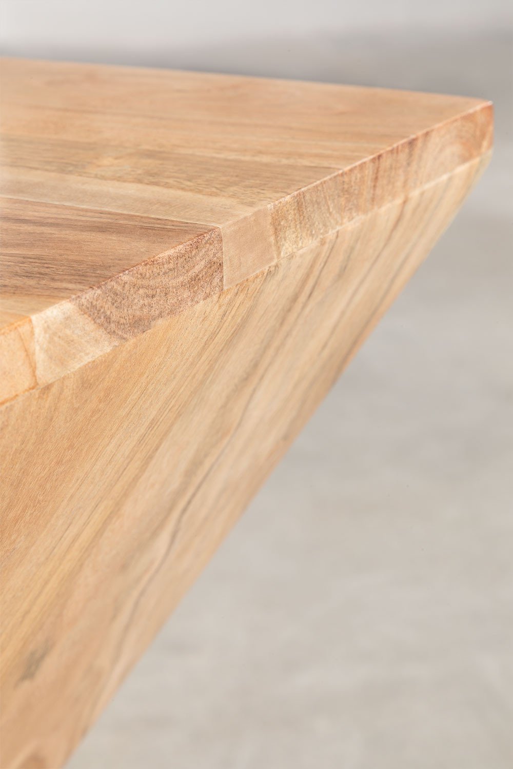 Acacia Wood Side Table Gorvea, gallery image 5