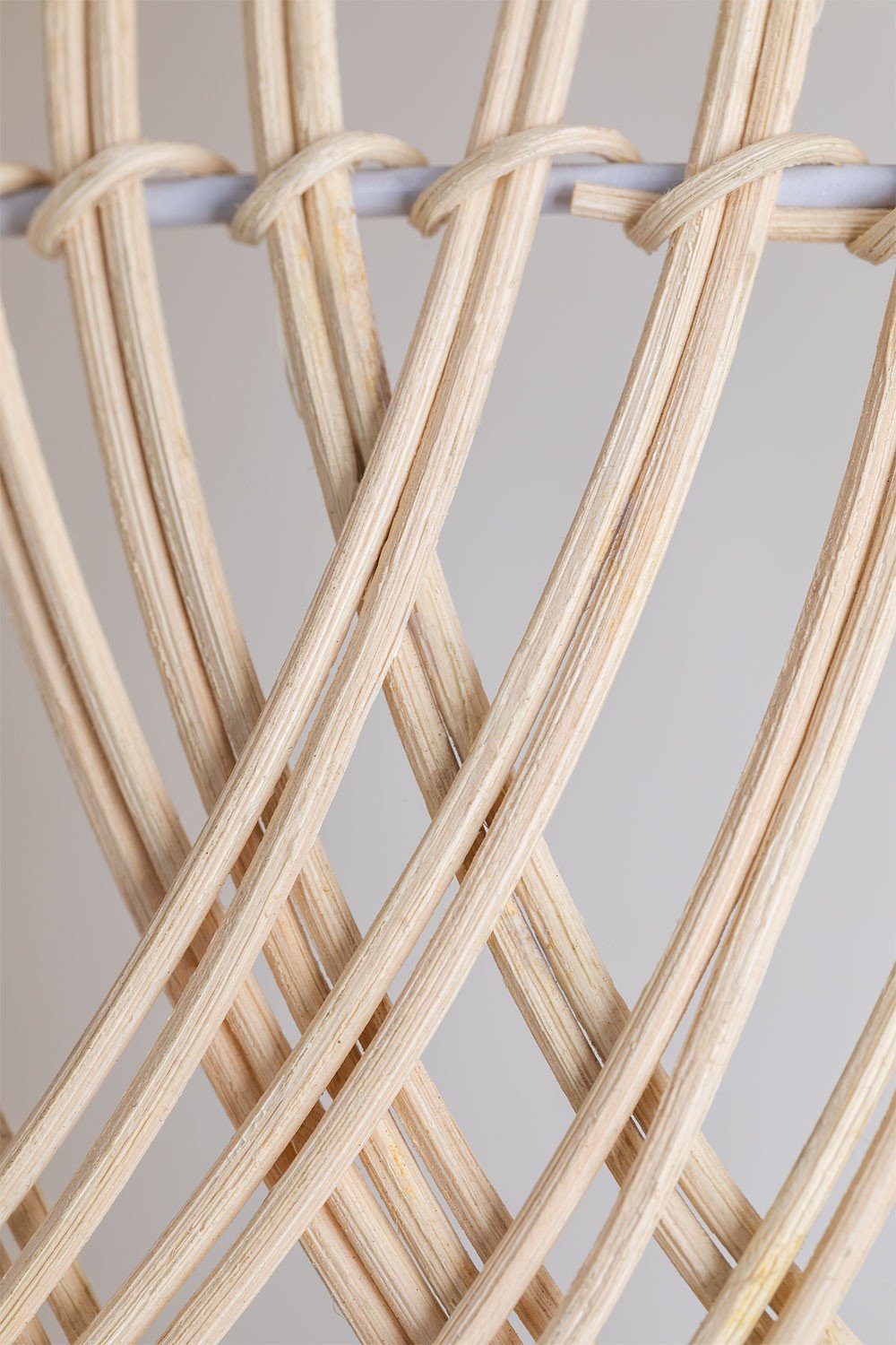 Tyrona rattan ceiling lamp, gallery image 5