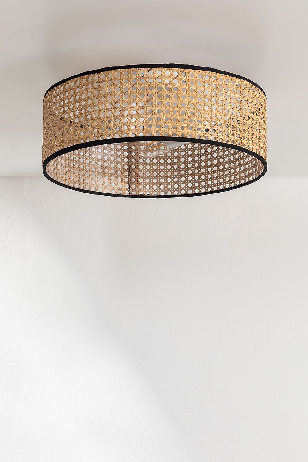 Rattan Ceiling Lamp Luxio , gallery image 1