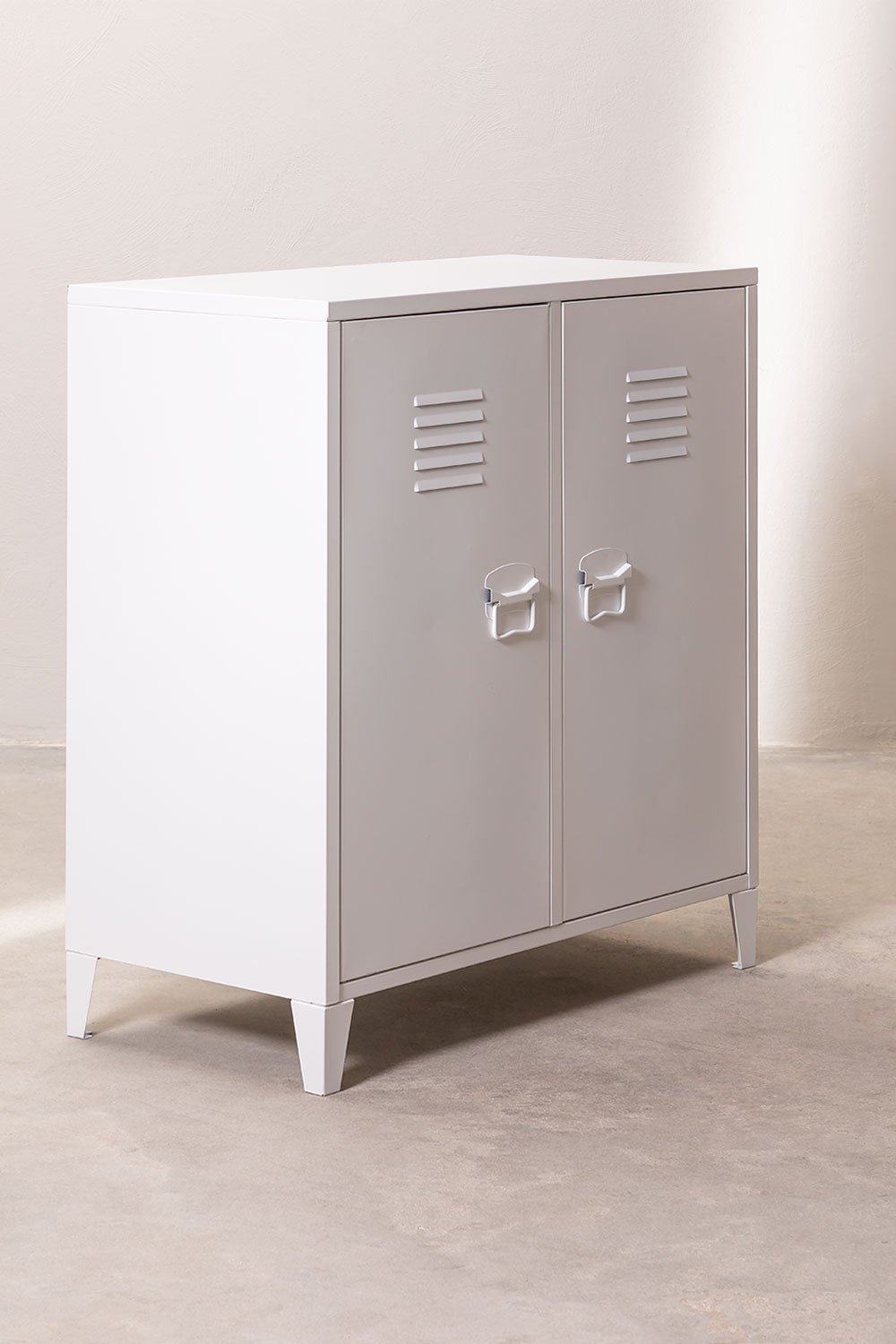 Pohpli Steel 2 Door Locker Sideboard, gallery image 2