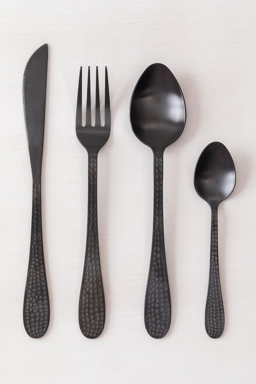 Cutlery set in stainless steel, 16 pieces Aina, gallery image 2