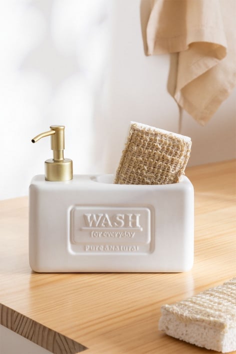 Yaddiel Gold Ceramic Kitchen Soap Dispenser