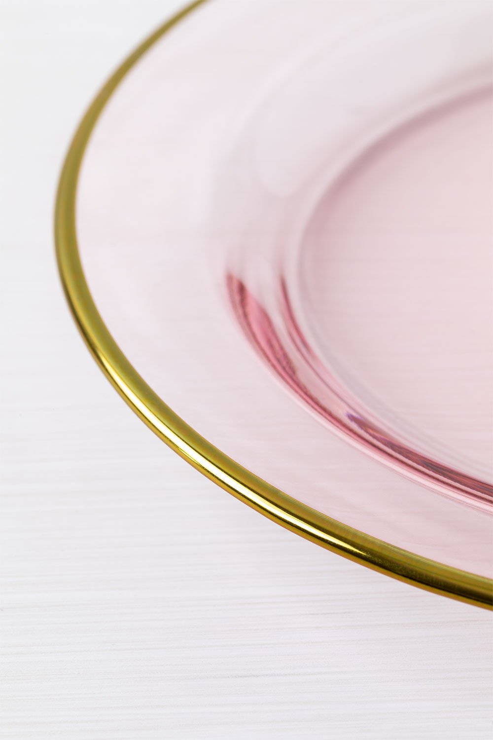 Pack of 4 Crystal Dessert Plates Candy , gallery image 4