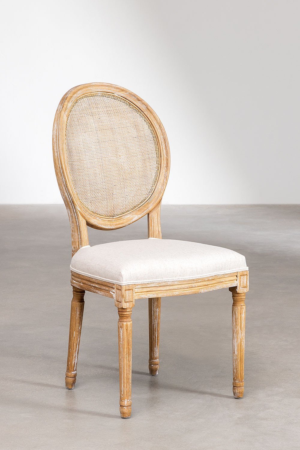 Mesh and Upholstered Dining Chair Sunna, gallery image 2