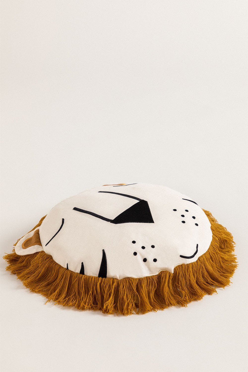 Round cushion Ø30cm in Suky Kids cotton, gallery image 3