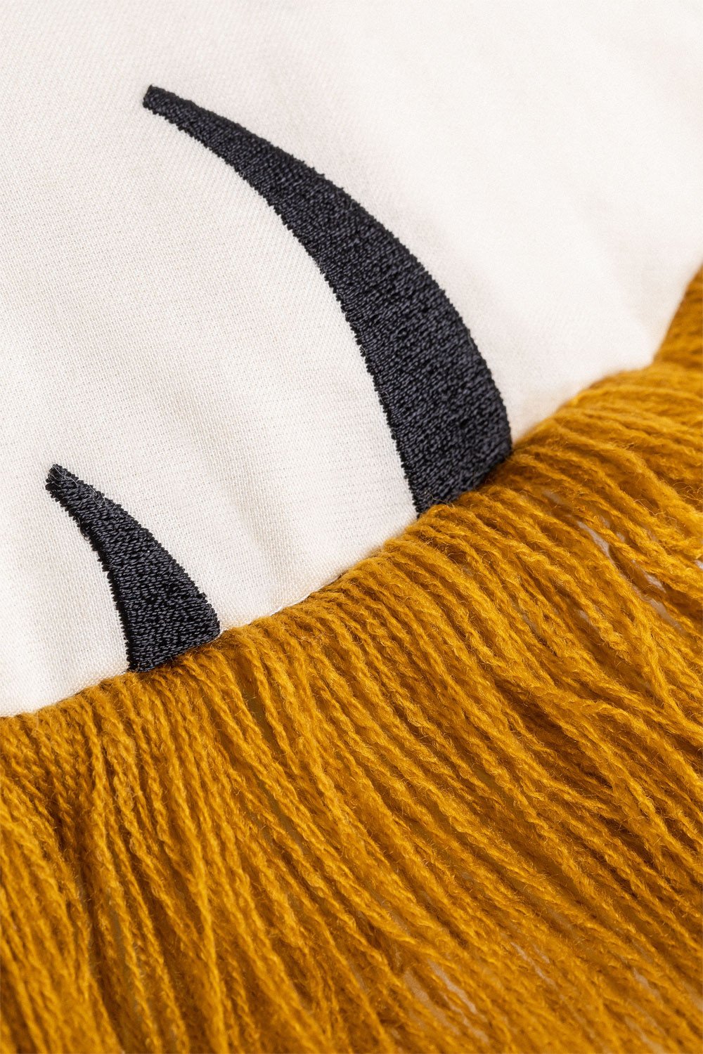 Round cushion Ø30cm in Suky Kids cotton, gallery image 6