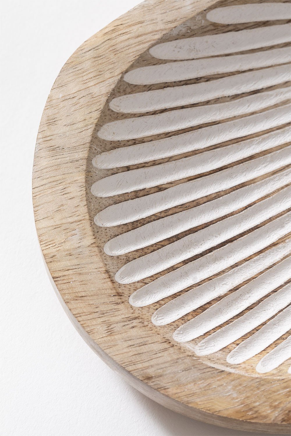 Decorative tray in Nabordi mango wood, gallery image 4