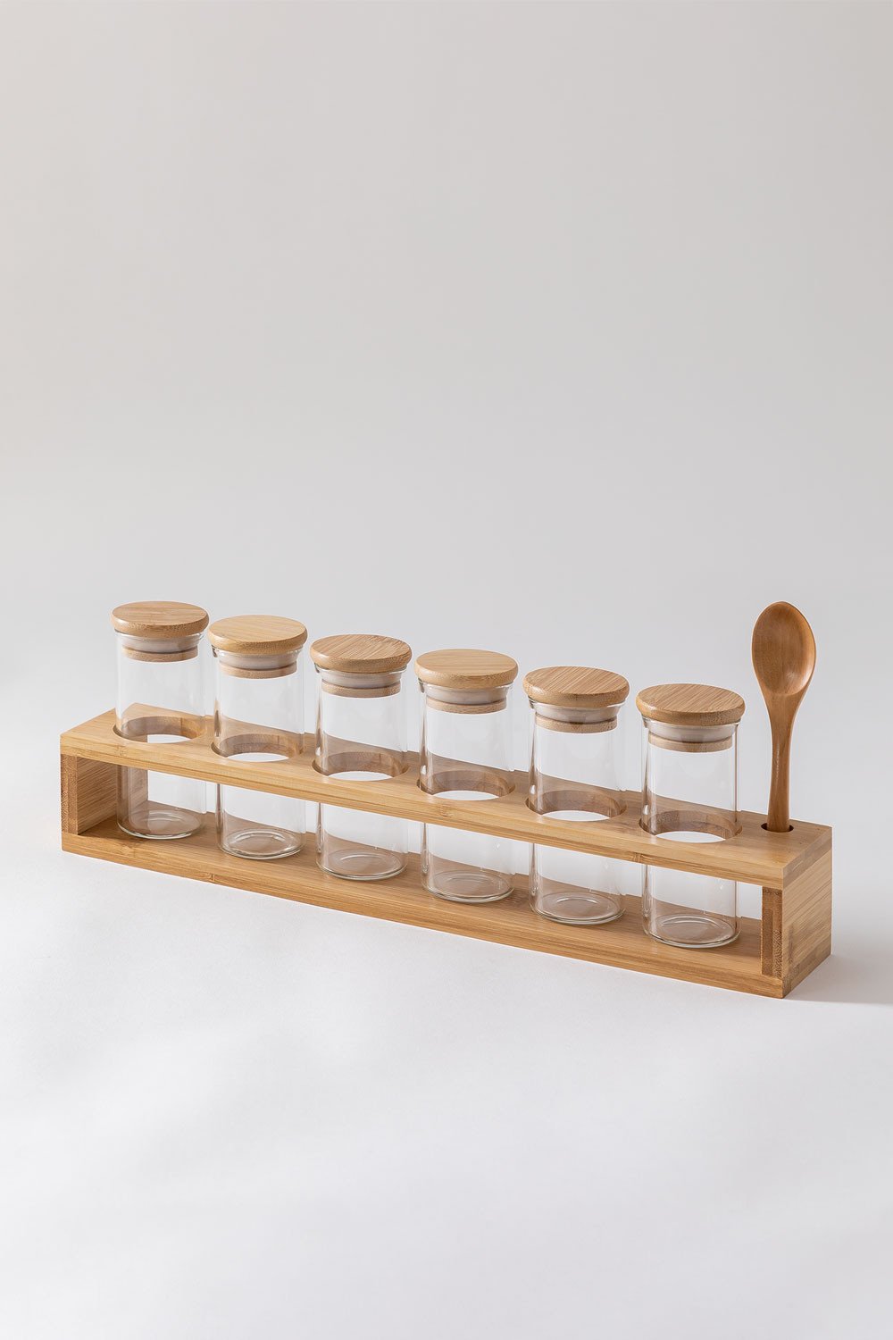 Set of 6 Spice Jars with Spoon (Ø4.8 cm) Seyne, gallery image 2