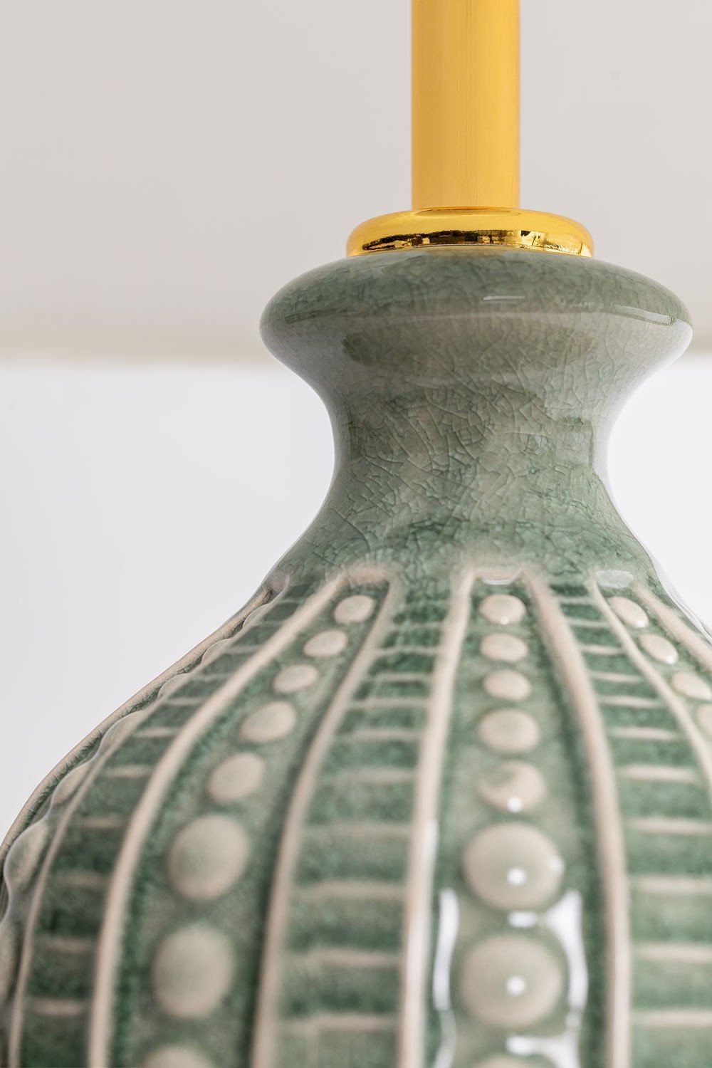 Leinac ceramic table lamp, gallery image 6