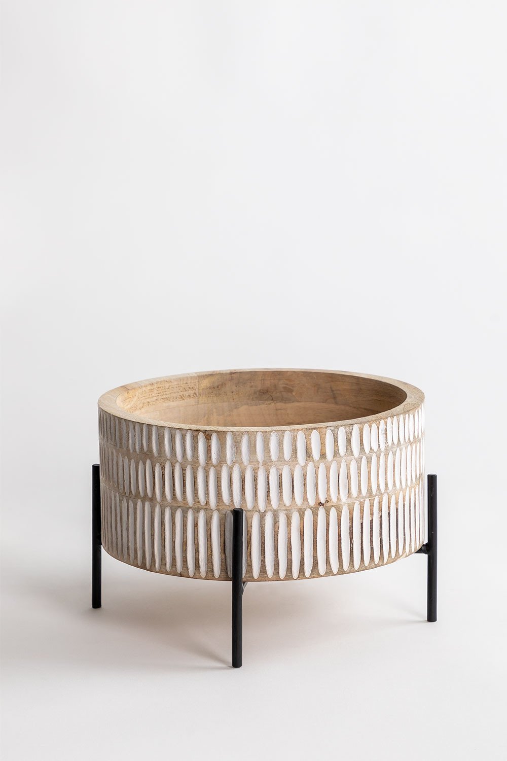 Bilma mango wood planter, gallery image 2