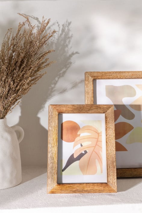 Nerva mango wood photo frame