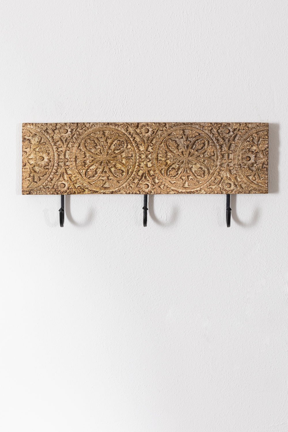 Nanup wooden wall coat rack, gallery image 2