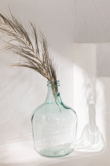 Recycled Transparent Glass Carafe Jack
