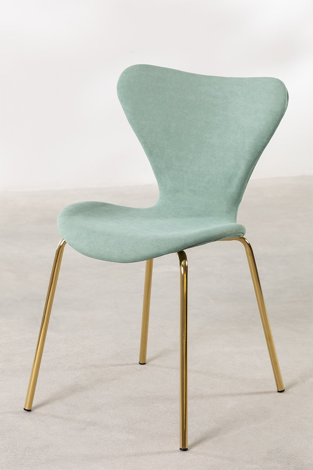 Uit Style Upholstered Stackable Dining Chair, gallery image 1701903