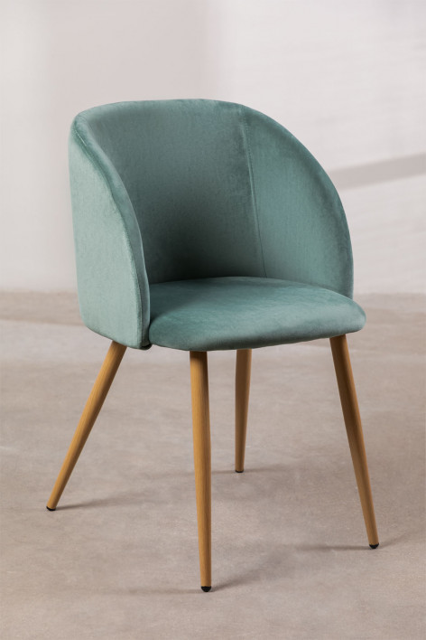 kana velvet dining chair