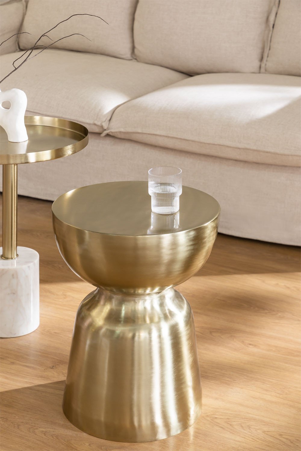Auxiliary Metal Side Table Zakia, gallery image 1