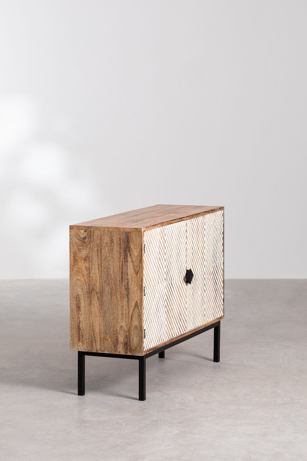 Alembe mango wood sideboard, gallery image 3
