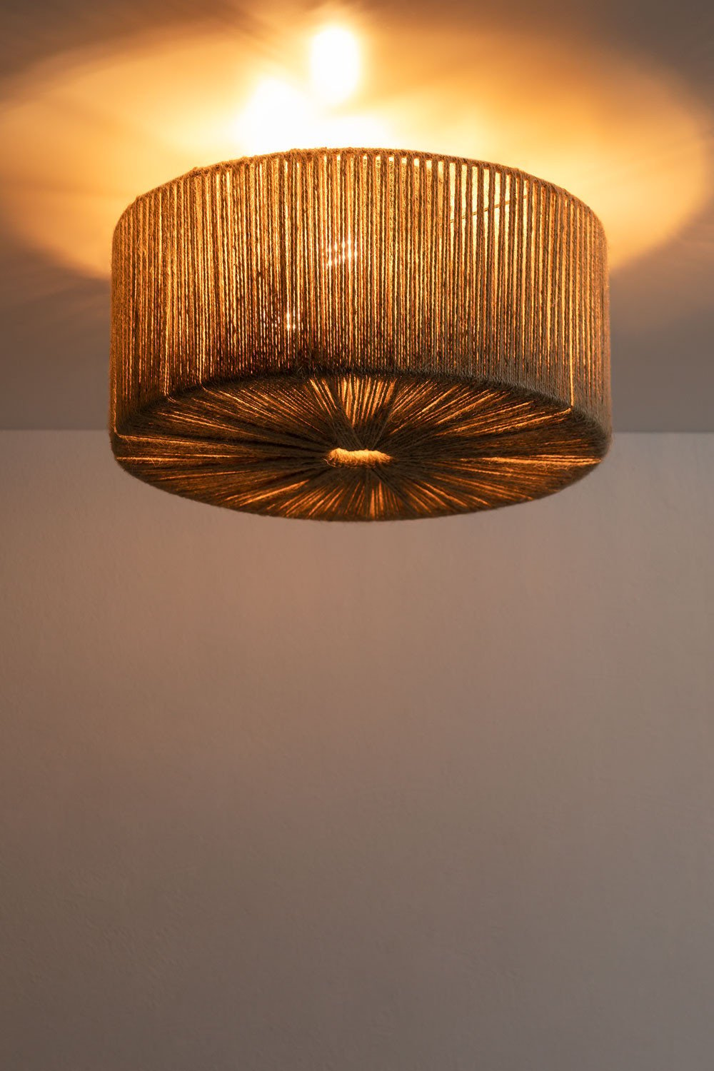 Ceiling lamp in Natural Rope Yarcuy, gallery image 2