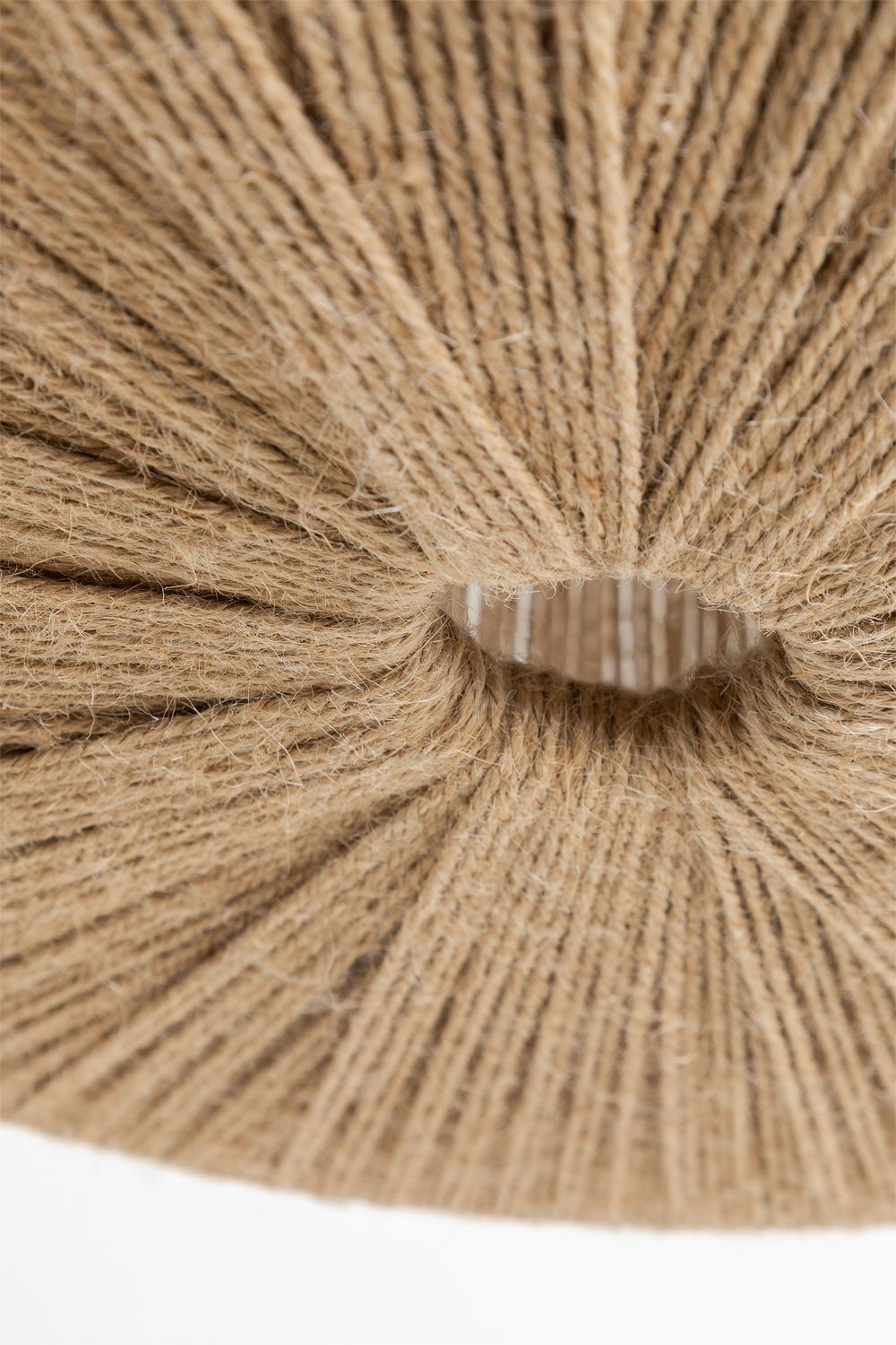 Ceiling light in Yarcuy natural rope, gallery image 5