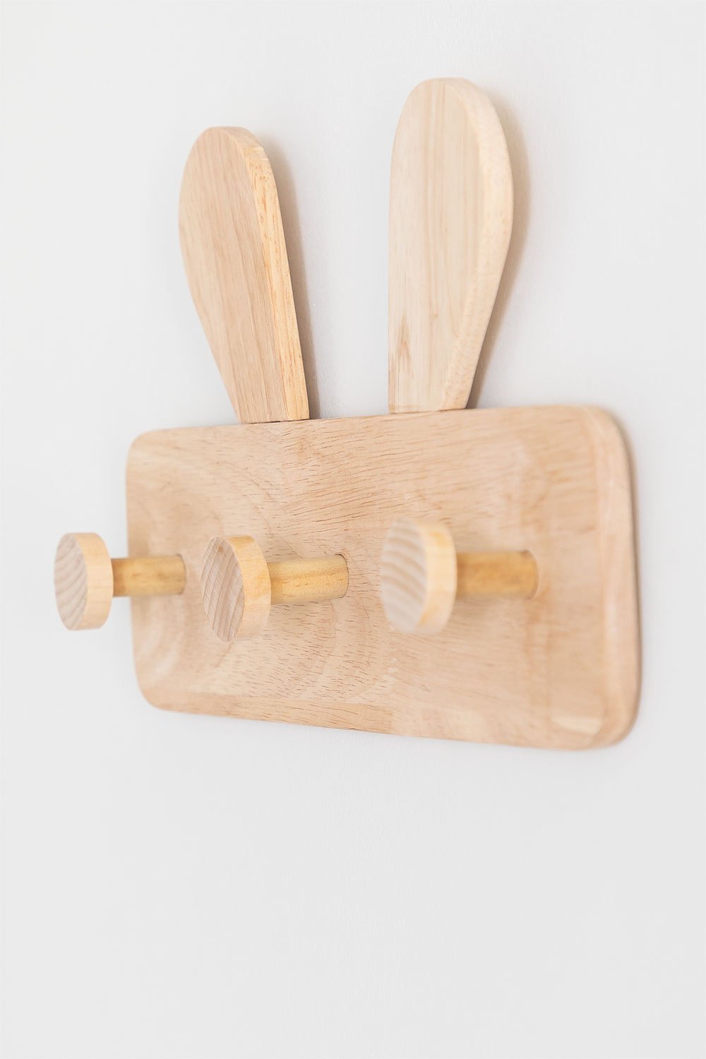 Buny Style Kids wooden wall coat rack, gallery image 3